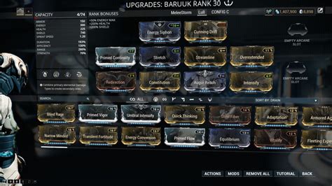 warframe baruuk build.